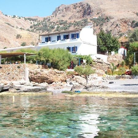 Taverna Akrogiali Loutro Exteriör bild